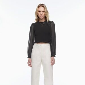 (NWT) Aritzia Wilfred Tempest Blouse